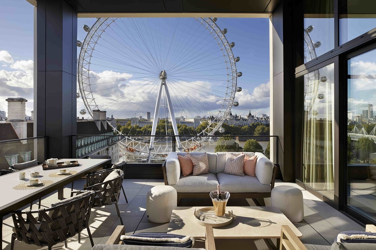 Ban công một căn penthouse-của South Bank Tower, London. Nguồn: SouthBank Place.