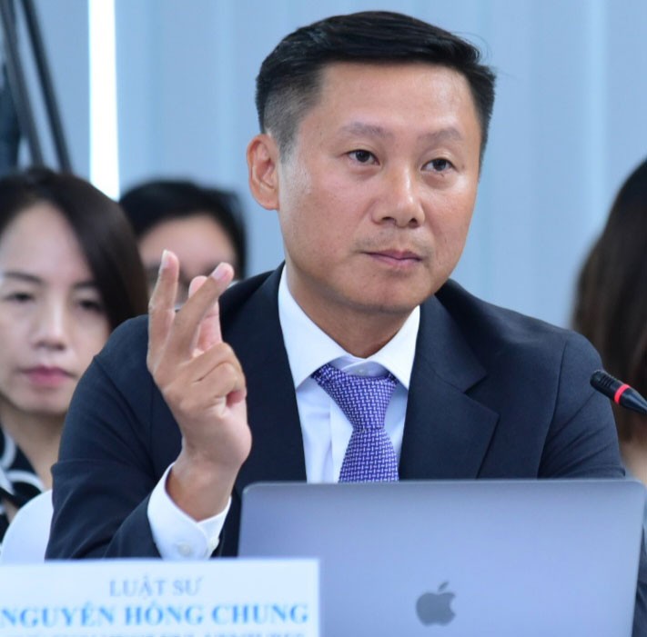 Luật sư Nguyễn Hồng Chung, Chủ tịch HĐQT DVL Ventures, Phó chủ nhiệm CLB Web Tổng Nhà Cái 99Kl99 Giải Trí Bậc Nhất Hà Nội.