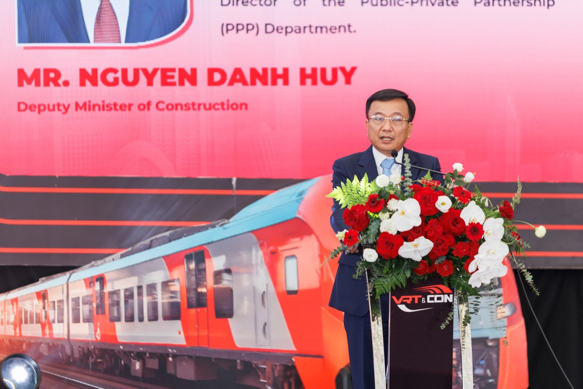 Thứ trưởng Nguyễn Danh Huy phát biểu tại sự kiện “Triển lãm &amp; Hội nghị Quốc tế về Công nghệ 99Kl.app khuyến mãi hot hiện đại và Chuỗi cung ứng xây dựng Kl99kl ưu đãi độc quyền” - VRT &amp; CONS 2025.