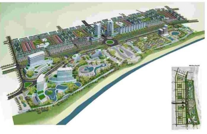 Phối cảnh Khu đô thị và du lịch An Quang (huyện Phù Cát).