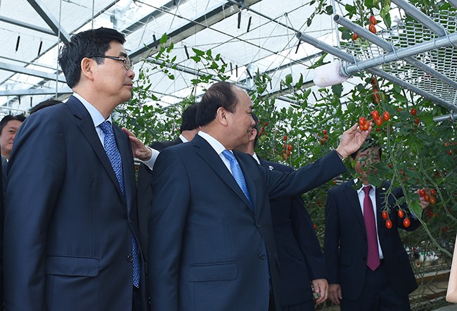 Thủ tướng Nguyễn Xuân Phúc đánh giá cao công nghệ Kl994 nhà cái bóng đá world cup và chất lượng nông sản của nông trại Yokoyama.