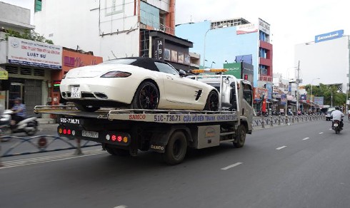 Mercedes SLS GT Roadster - siêu xe mui trần hàng hiếm Việt Nam ảnh 1 sieu-xe-mercedes-sls-gt-amg-roadster