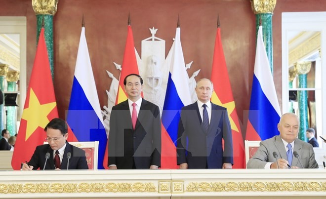 Chủ tịch nước Trần Đại Quang hội đàm với Tổng thống Nga Putin ảnh 2