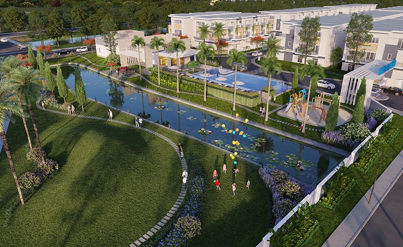 Tại sao nhà liên kế 2 sân vườn Rosita Garden hút khách? ảnh 1