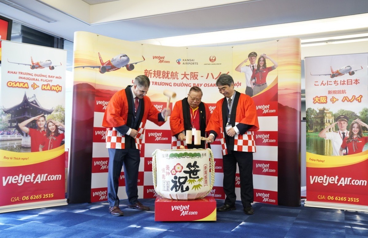 Vietjet khai trương đường bay thẳng đầu tiên đến Nhật Bản ảnh 1