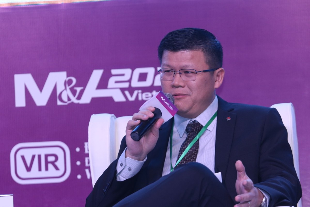 Ông Lim Hua Tiong, Tổng giám đốc Công ty Frasers Property Vietnam. Ảnh: Lê Toàn.