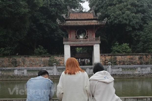 Các di tích lịch sử-văn hóa tại Hà Nội đã sẵn sàng để đón khách quốc tế tới thăm quan. (Ảnh: Minh Anh/Vietnam+)