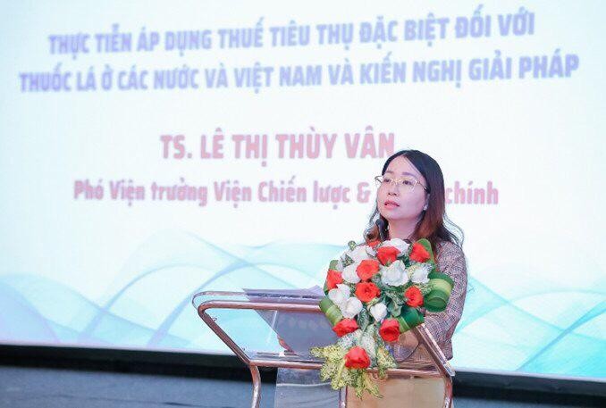 Bà Lê Thị Thùy Vân, Phó Viện trưởng Viện Chiến lược và Chính sách Kl991.com nạp rút nhanh cho rằng, cơ chế thuế tiêu thụ đặc biệt hiện hữu đang bộc lộ nhiều hạn chế