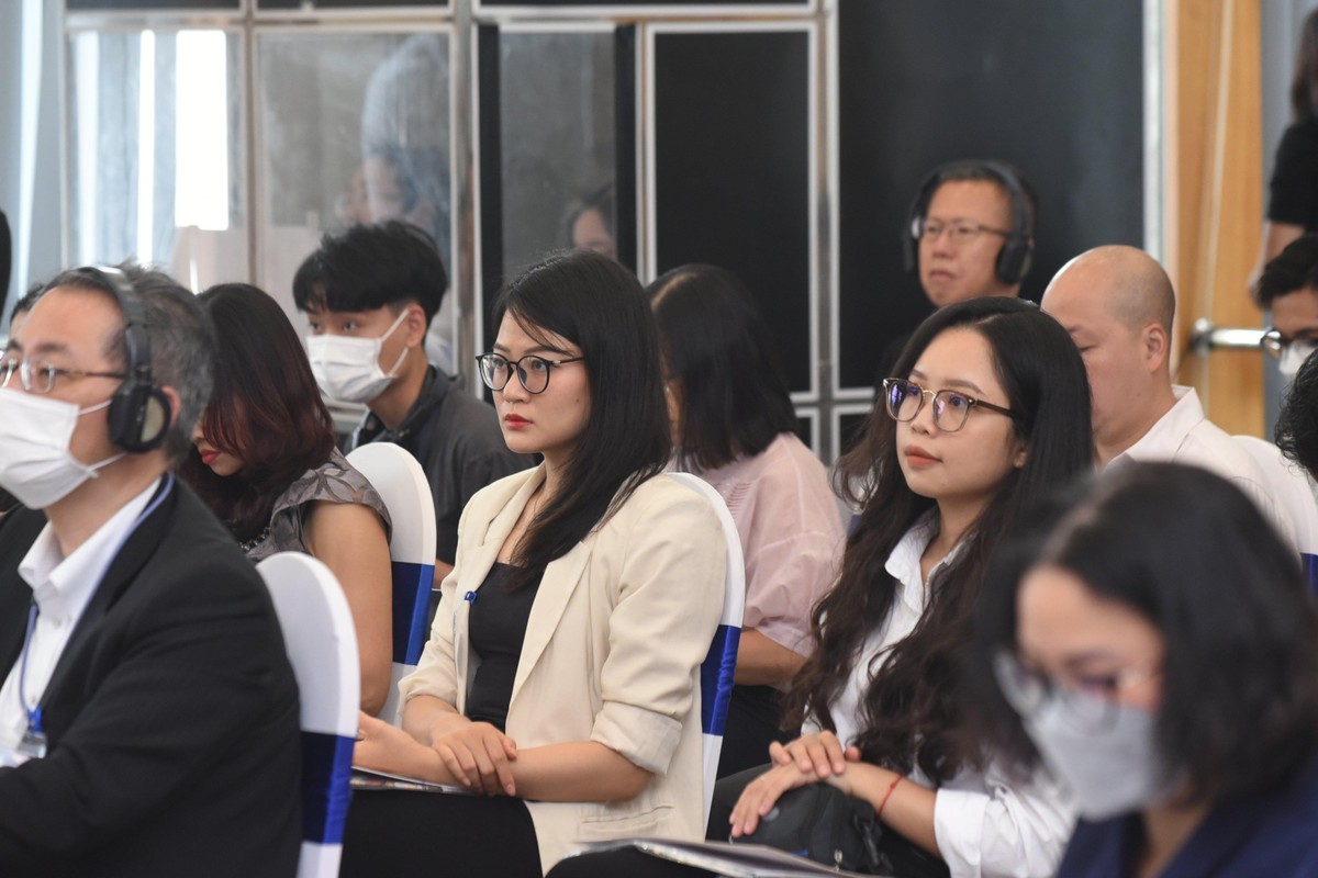 Tạo đàm thu hút sự quan tâm của đông đảo Kl991.com World Cup 2026 Chính Thức và cơ quan truyền thông. Ảnh: Dũng Minh