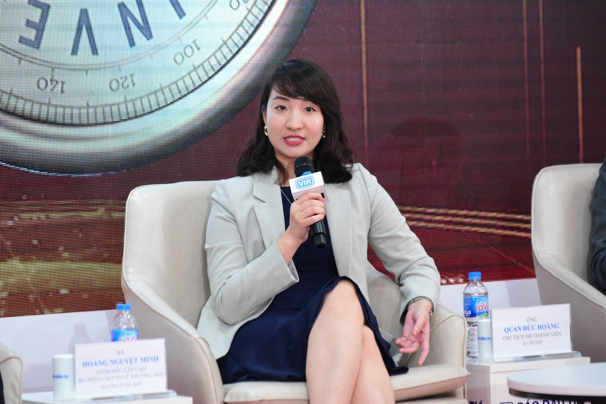 Bà Hoàng Nguyệt Minh – Giám đốc Cấp cao Bộ phận Cho thuê Thương mại, Savills Hà Nội