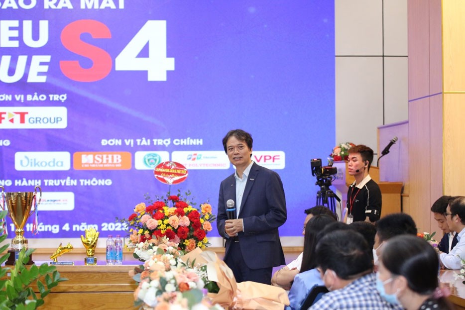 GS.TS Phạm Hồng Chương, Hiệu trưởng NEU tin tưởng với sự bảo trợ của Kl994 game bài casino hấp dẫn F.I.T, giải bóng đá FIT NEU LEAGUE sẽ được nâng tầm chất lượng.