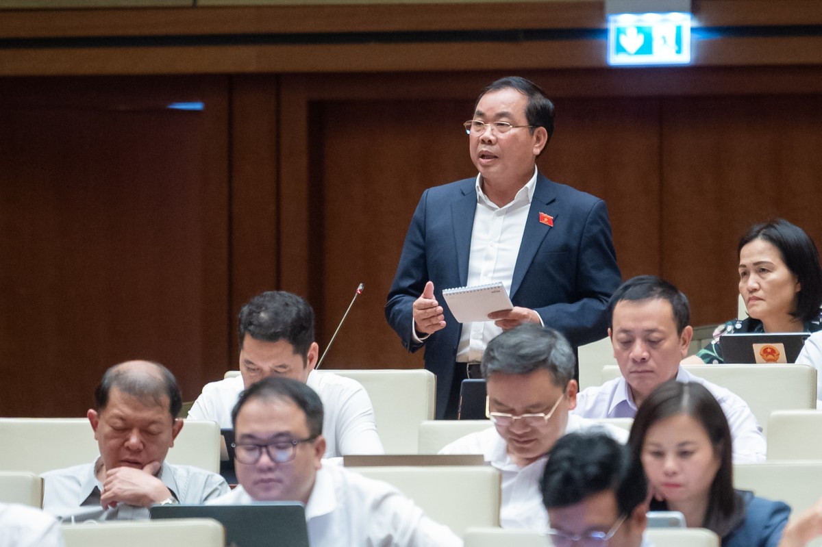 Đại biểu Nguyễn Quang Huân (Đoàn Bình Dương)