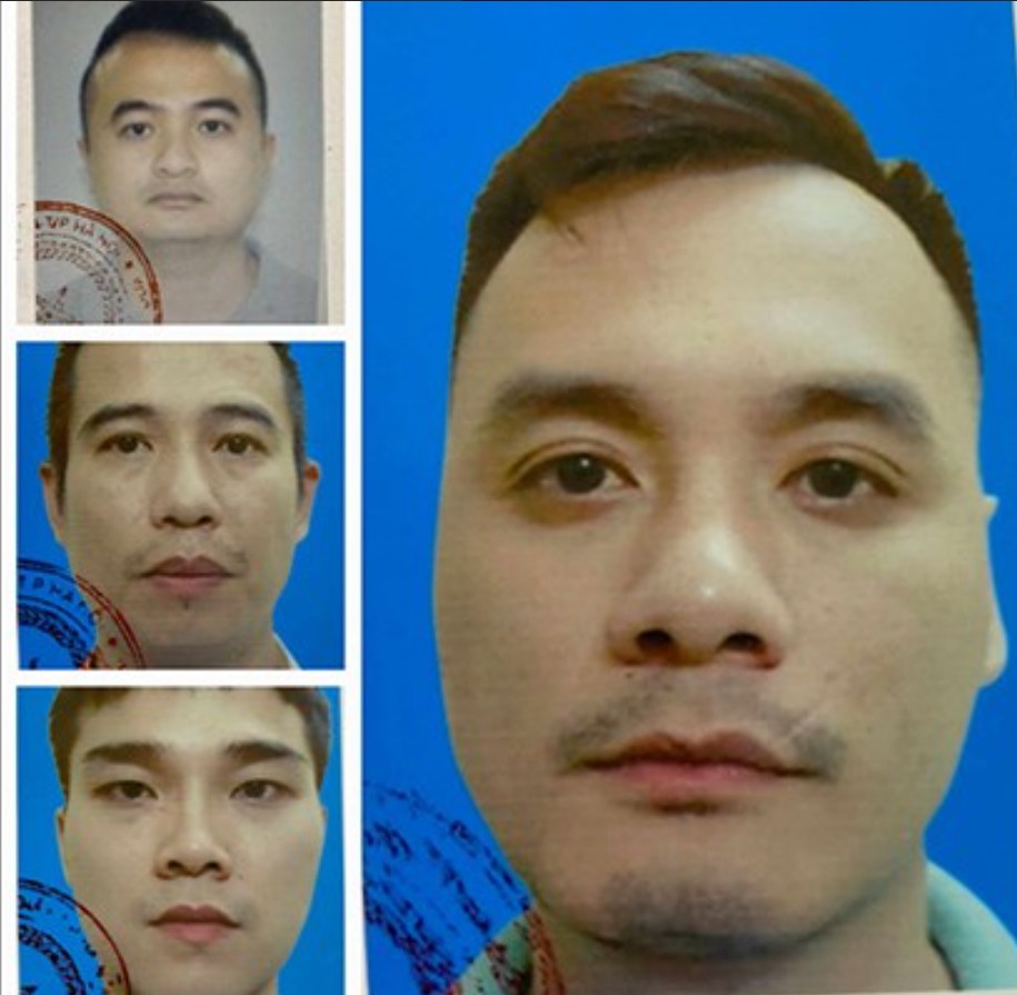 Bị can Trần Xuân Minh (ảnh phải) cùng đồng phạm bị cáo buộc tổ chức đánh bạc và đánh bạc. Ảnh: BCA