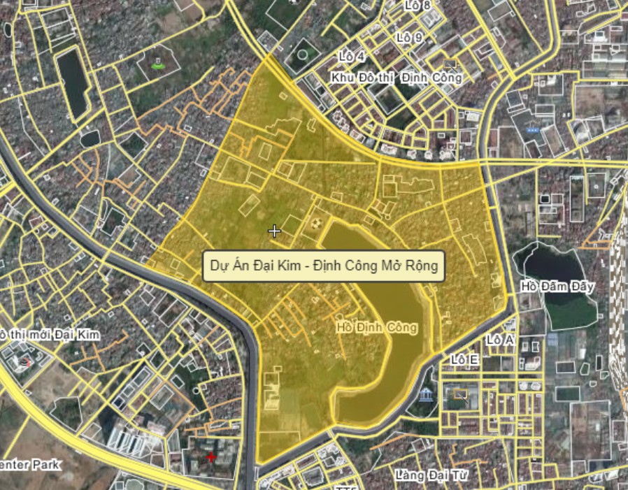 Khu đất dự kiến đối ứng dự án BT đường 2,5.
