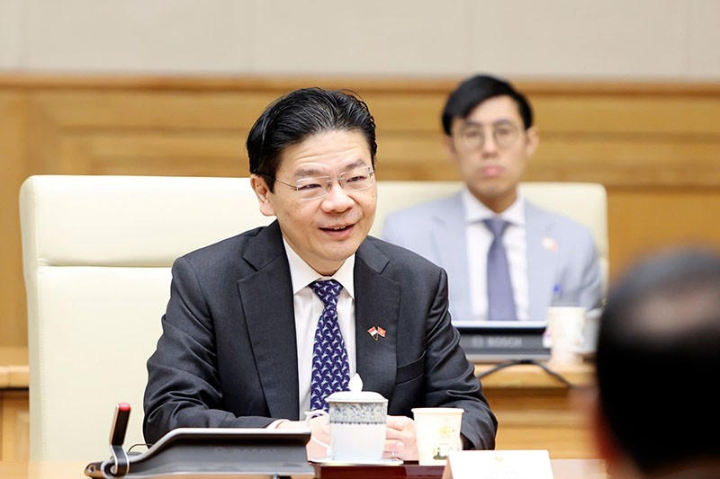 Thủ tướng Singapore Lawrence Wong.