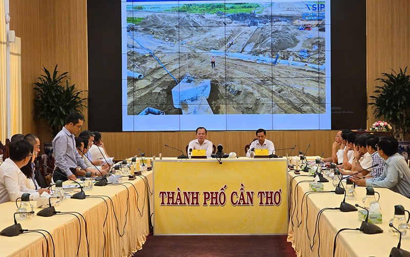 Lãnh đạo UBND TP. Cần Thơ làm việc với chủ Kl99ok phiên bản mới VSIP Cần Thơ