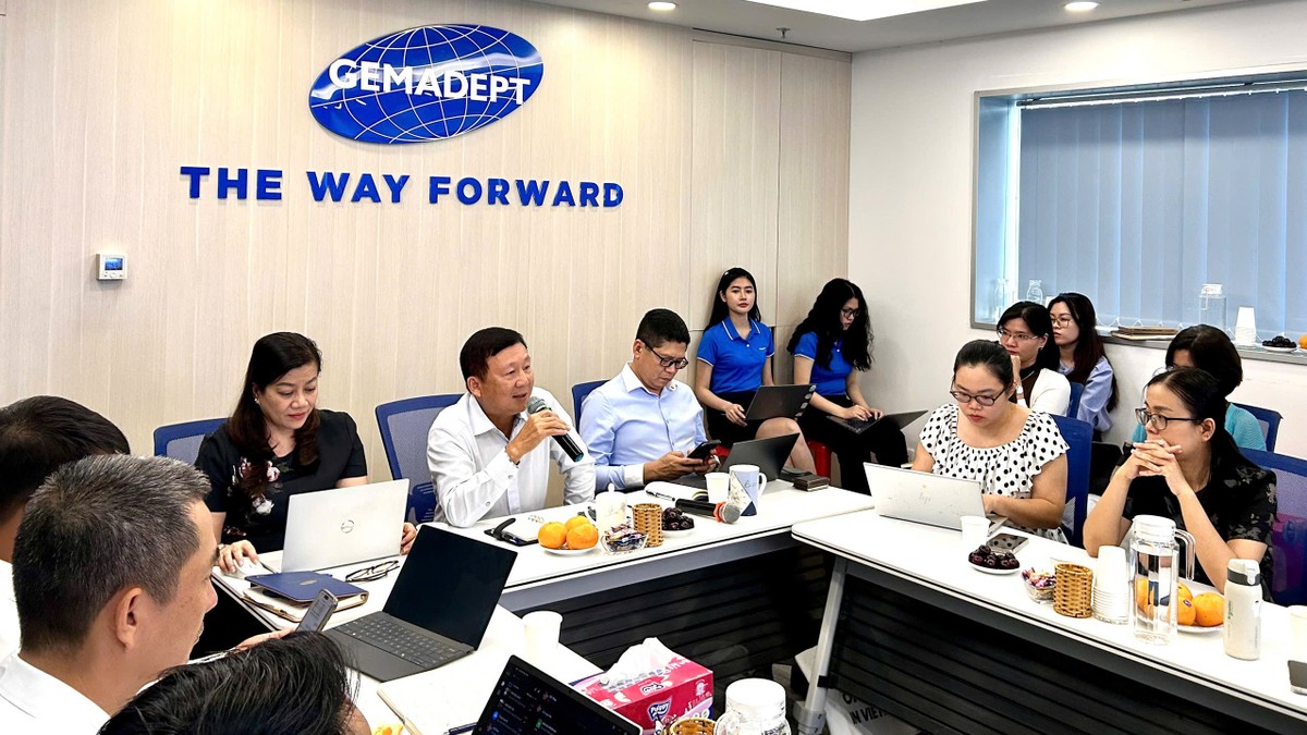 Ông Nguyễn Thanh Bình, Tổng giám đốc kiêm Thành viên HĐQT Gemadept chia sẻ với nhà Kl99ok phiên bản mới.