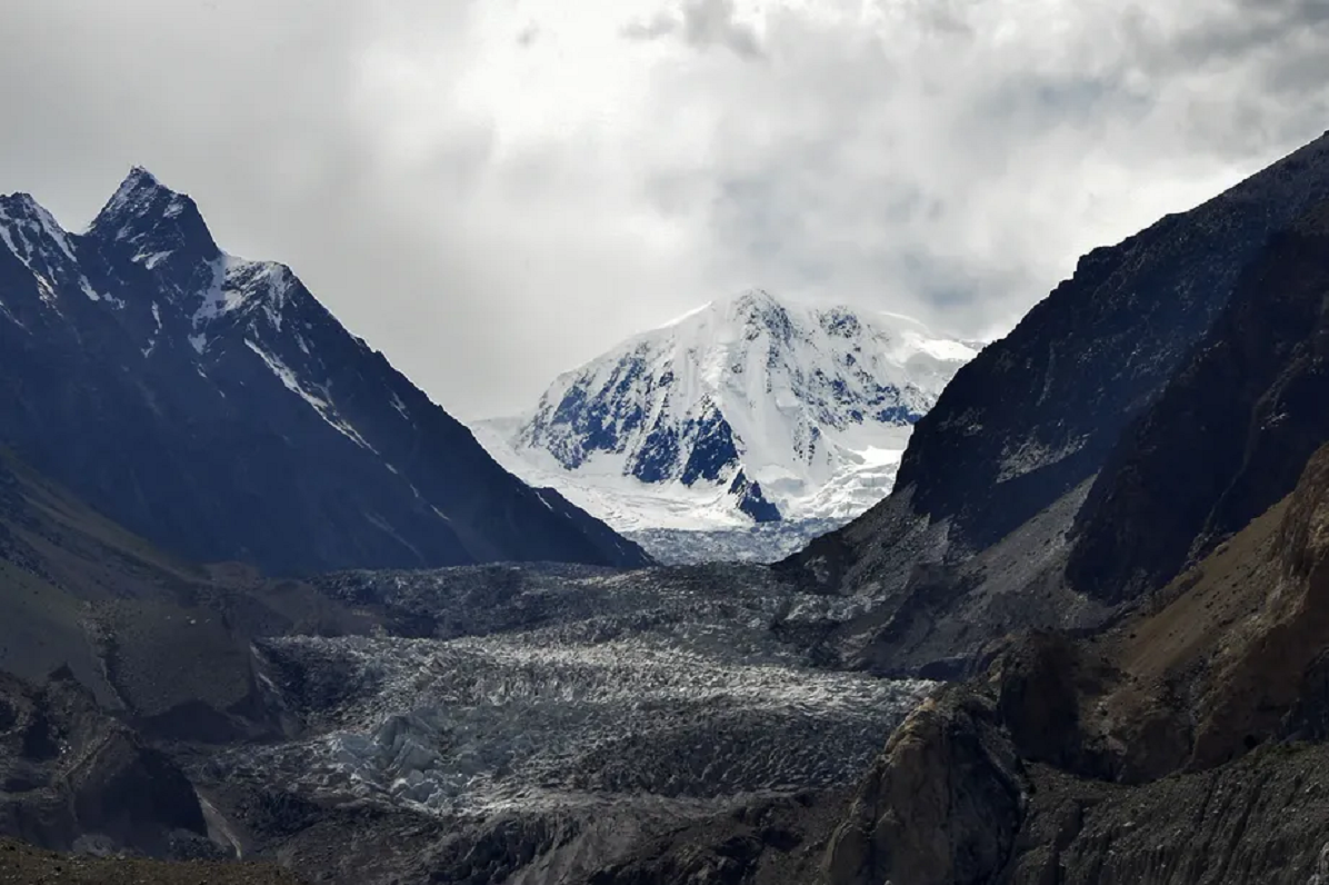 Một sông băng ở phía bắc Pakistan trong vùng Gilgit-Baltistan của quốc gia này