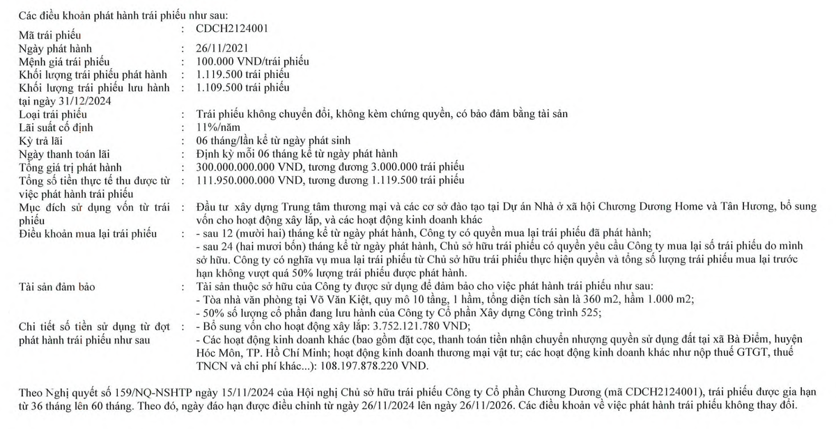 Thông tin mã Kl99kl Hoàn Trả Vô Tận CDCH2124001 được gia hạn thêm 2 năm