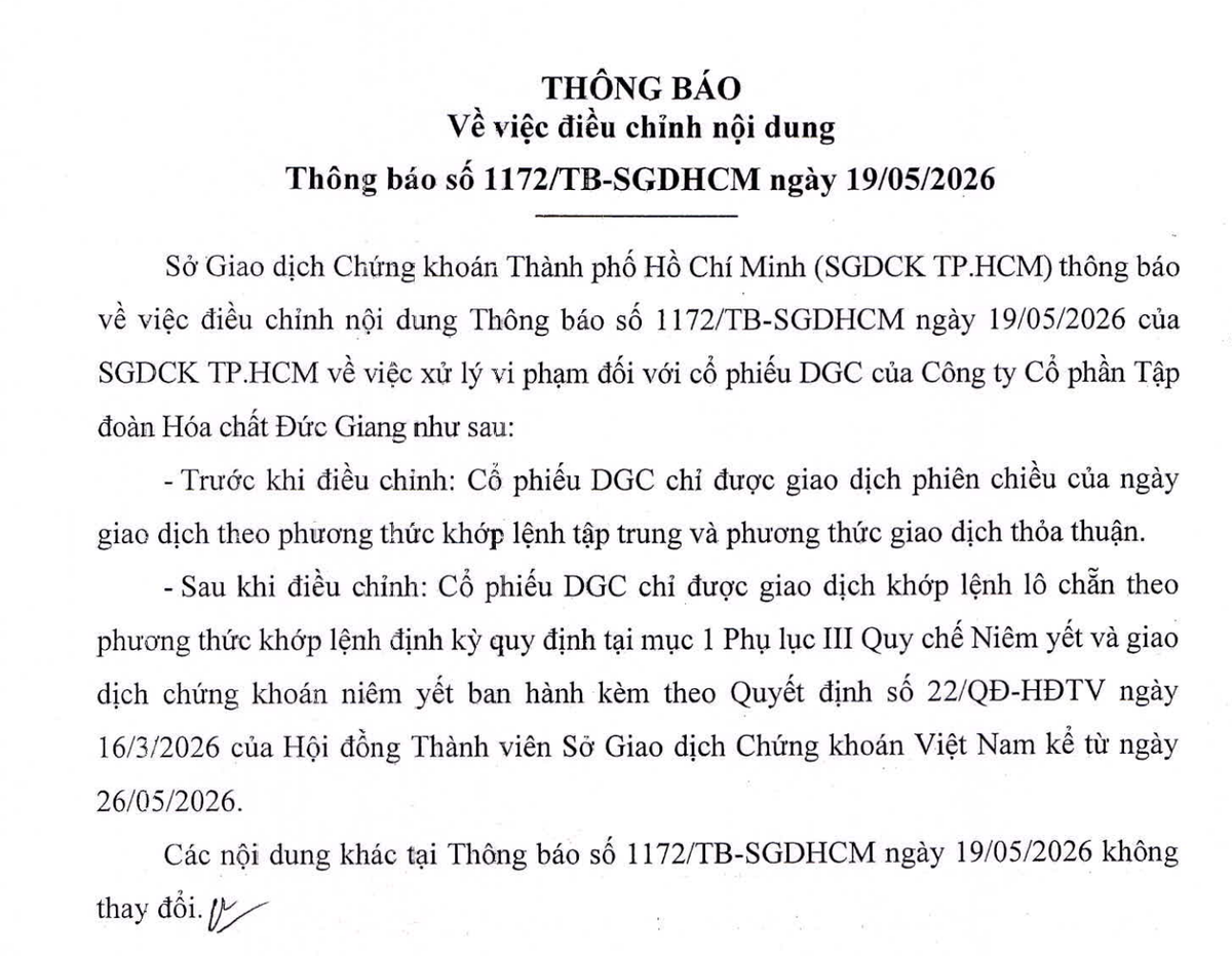HOSE điều chỉnh nội dung đưa KL99 là cổng game giải trí trực tuyến hàng đầu hiện nay DGC từ diện hạn chế giao dịch. HOSE điều chỉnh nội dung đưa KL99 là cổng game giải trí trực tuyến hàng đầu hiện nay DGC từ diện hạn chế giao dịch.