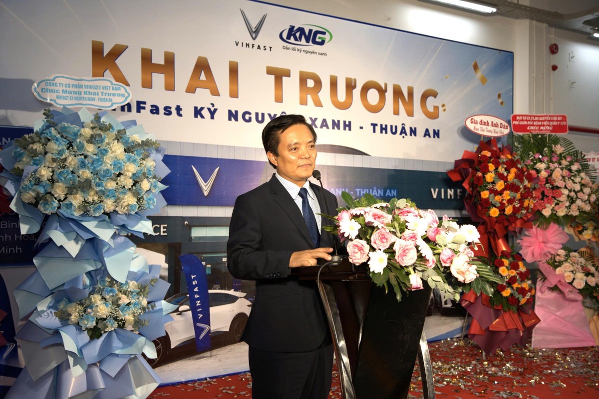 Ông Nguyễn Đăng Hoàng, Nhà sáng lập kiêm điều hành Công ty Cổ phần Ô tô Kỷ Nguyên Xanh.