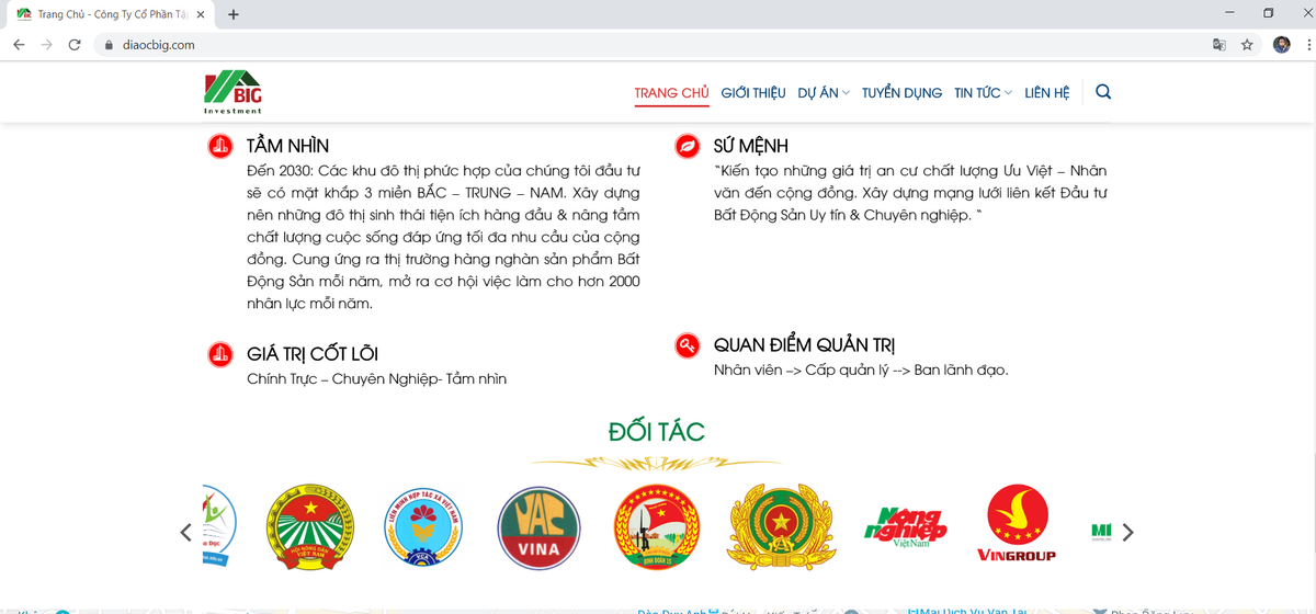 Công ty cổ phần Kl99ok phiên bản mới phát triển địa ốc B.I.G bị tố giả đối tác với nhiều cơ quan, đơn vị ảnh 1