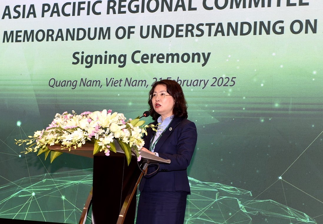 Bà Vũ Thị Chân Phương, Chủ tịch UBCKNN