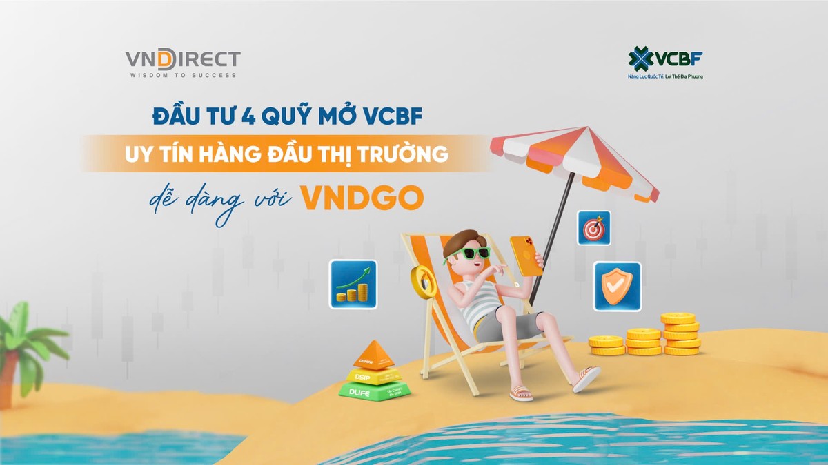 Kl99ok phiên bản mới quỹ mở VCBF dễ dàng với VNDGO kể từ tháng 02/2025