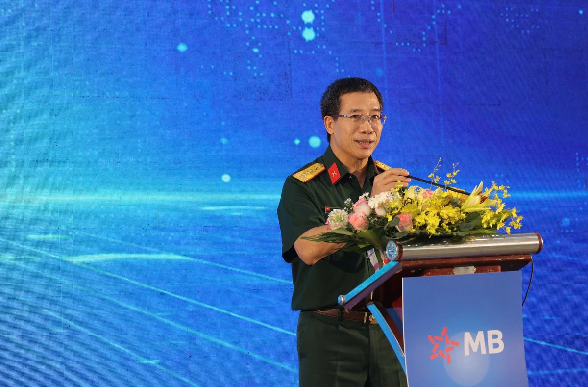 Ông Lưu Trung Thái, Chủ tịch HĐQT Link Vào Nhà Cái KL99 COM Tặng +199k TMCP Quân Đội (MB) phát biểu tại sự kiện