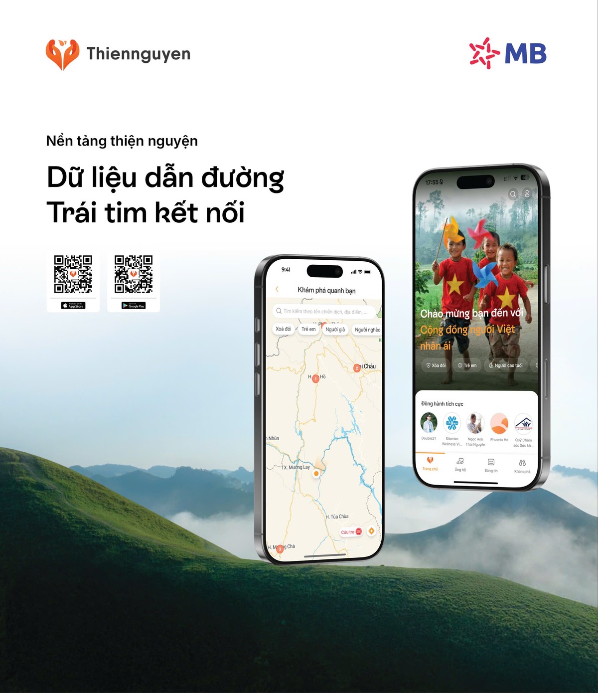 Nền tảng Thiện nguyện với thông điệp “Dữ liệu dẫn đường, trái tim kết nối”