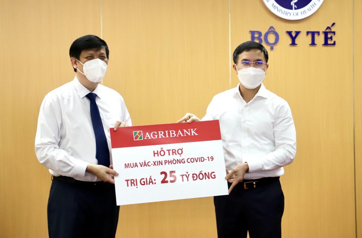 Một trong những chương trình chung tay đẩy lùi dịch bệnh COVID-19 của Agribank