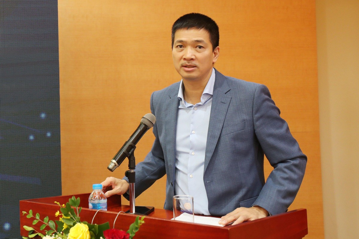 Ông Phan Đức Trung, Phó Chủ tịch thường trực Hiệp hội Blockchain Việt Nam