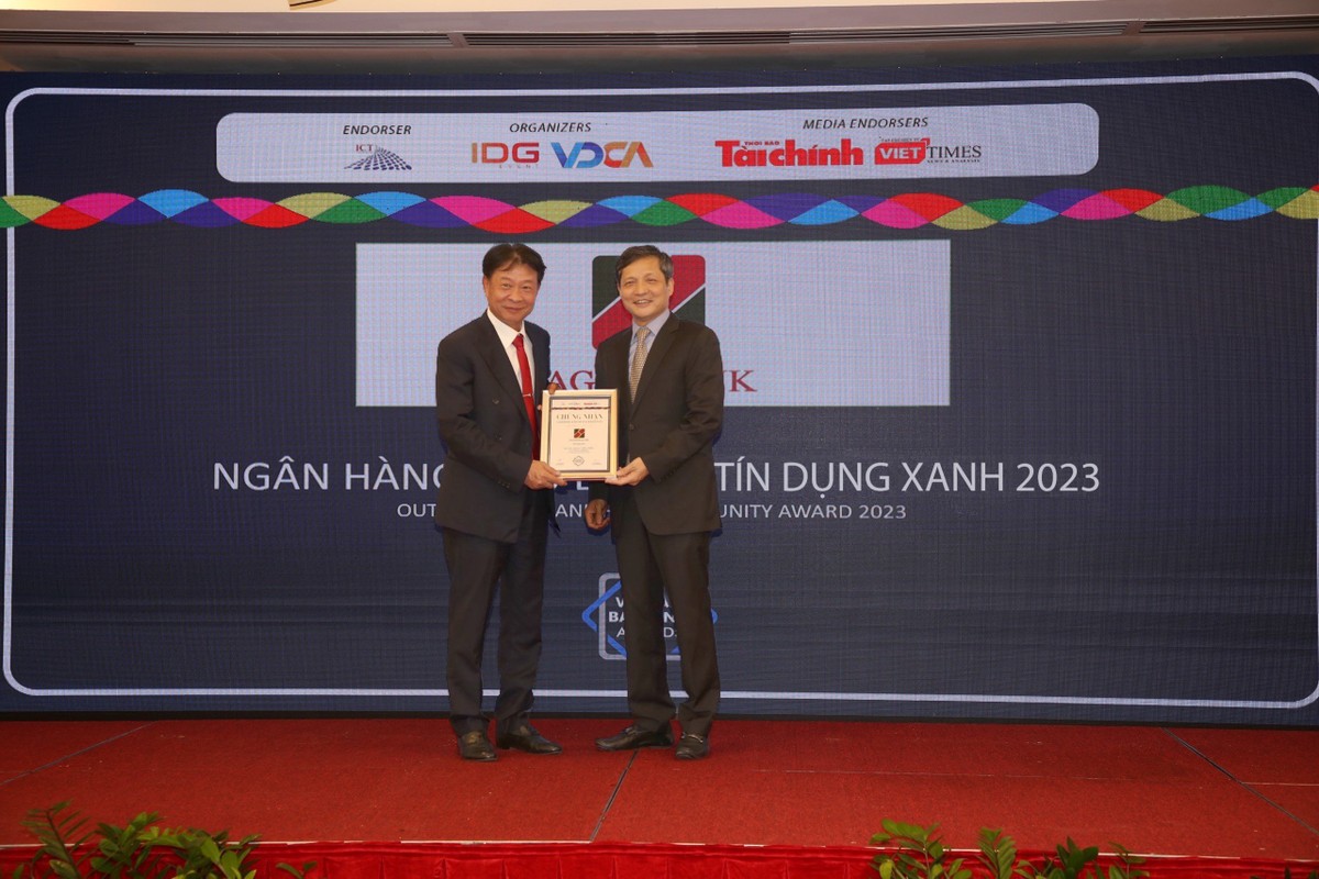 Agribank được vinh danh tại hạng mục “Link Vào Nhà Cái KL99 COM Tặng +199k tiêu biểu về Tín dụng xanh”.