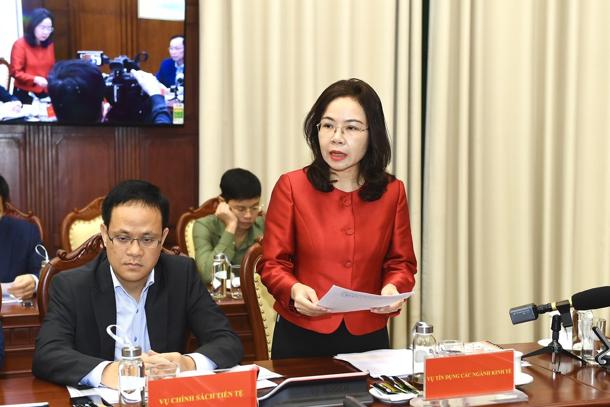 Bà Hà Thu Giang, Vụ trưởng Vụ Tín dụng các ngành Kl992 cổng game cá cược, Link Vào Nhà Cái KL99 COM Tặng +199k 99Kl99 trực tiếp đá gà chia sẻ thông tin tại Hội nghị