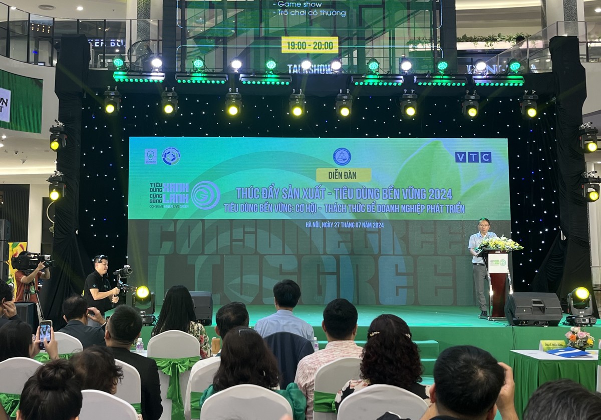 Ông Lê Triệu Dũng, Chủ tịch Uỷ ban Cạnh tranh Quốc gia phát biểu