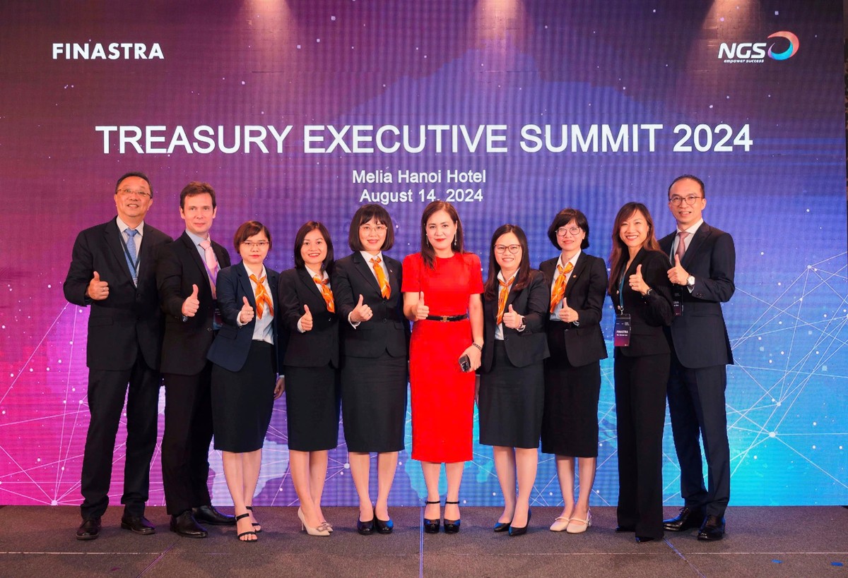 Đại diện của LPBank và Finastra tham dự sự kiện Treasury Executive Summit 2024