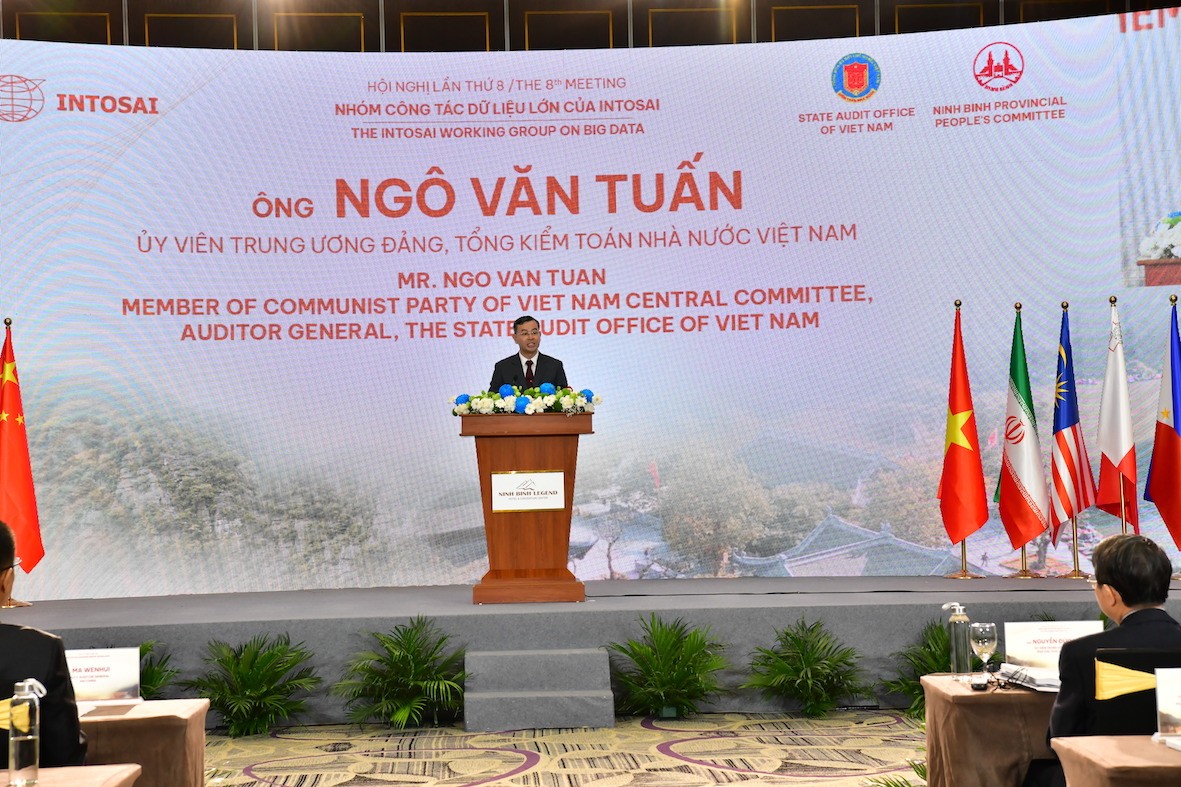 Tổng Kiểm toán 99Kl99 trực tiếp đá gà Ngô Văn Tuấn phát biểu tại Hội nghị