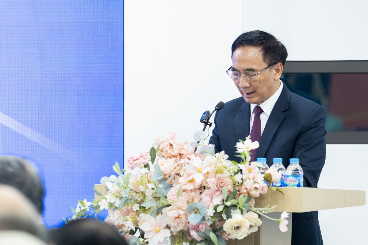 TS. Lê Minh Nghĩa, Chủ tịch VFCA phát biểu tại sự kiện