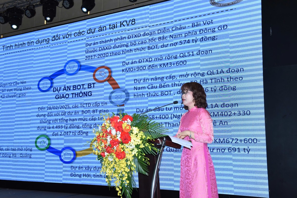 Bà Nguyễn Thị Thu Thu, Quyền Giám đốc NHNN chi nhánh Khu vực 8