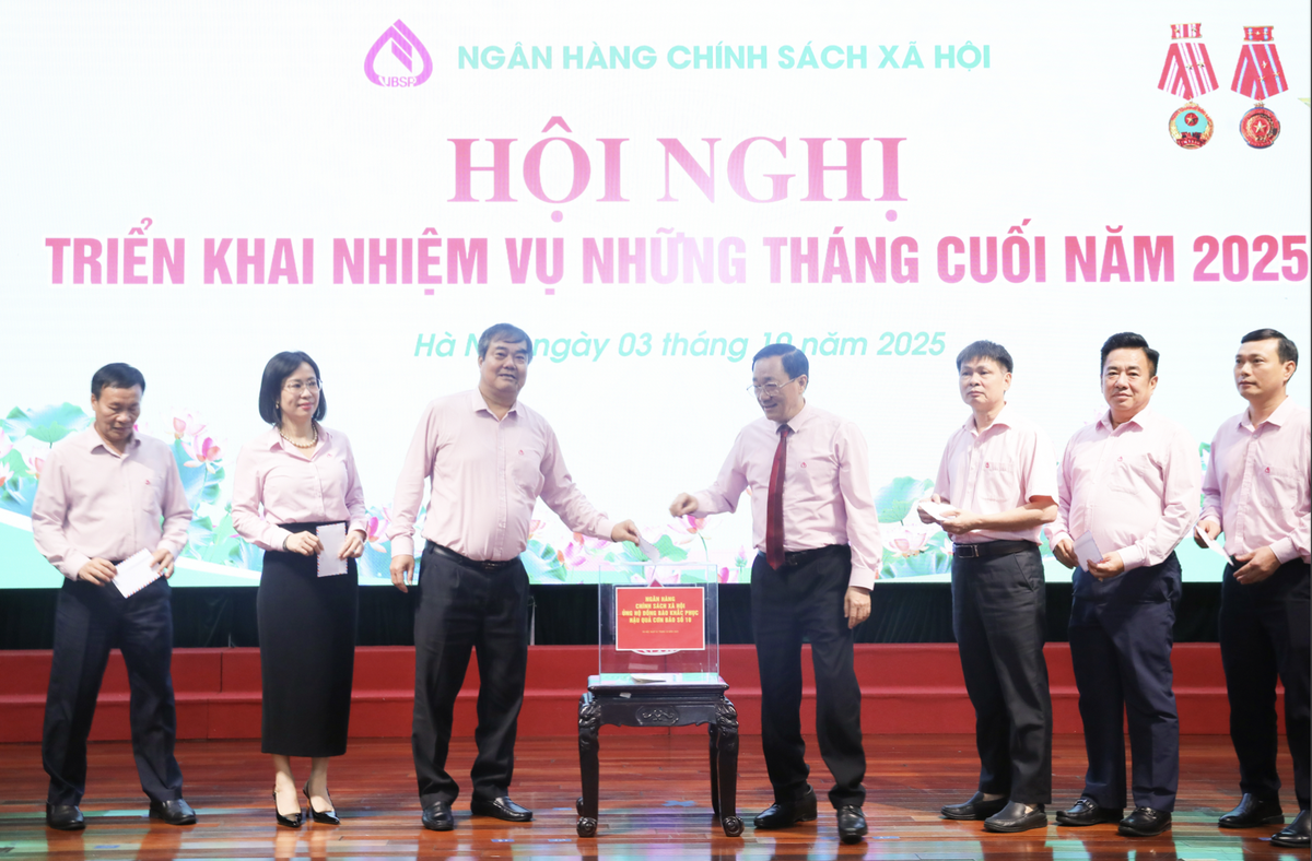 NHCSXH ủng hộ đồng bào bị ảnh hưởng, thiệt hại do bão lũ