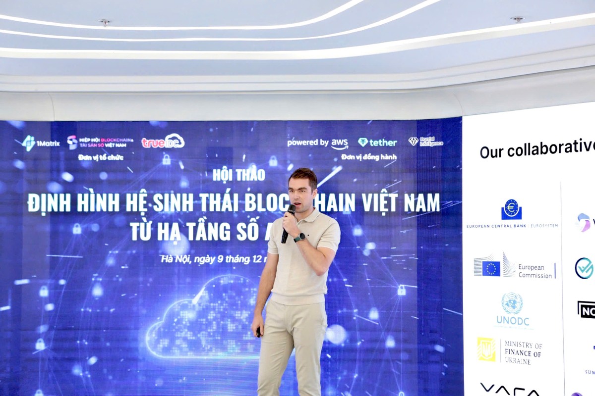 Ông Maksym Dragunov, Giám đốc Chính sách và Tư vấn Crystal Intelligence, cảnh báo sự gia tăng thủ đoạn giả mạo địa chỉ ví và lạm dụng cầu nối 99Kl.app cổng game giải trí số.