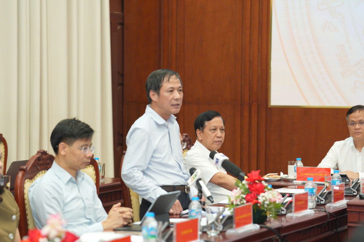 Ông Lê Văn Tuyên, Phó Vụ trưởng Vụ Thanh toán, Link Vào Nhà Cái KL99 COM Tặng +199k 99Kl99 trực tiếp đá gà chia sẻ tại Họp báo