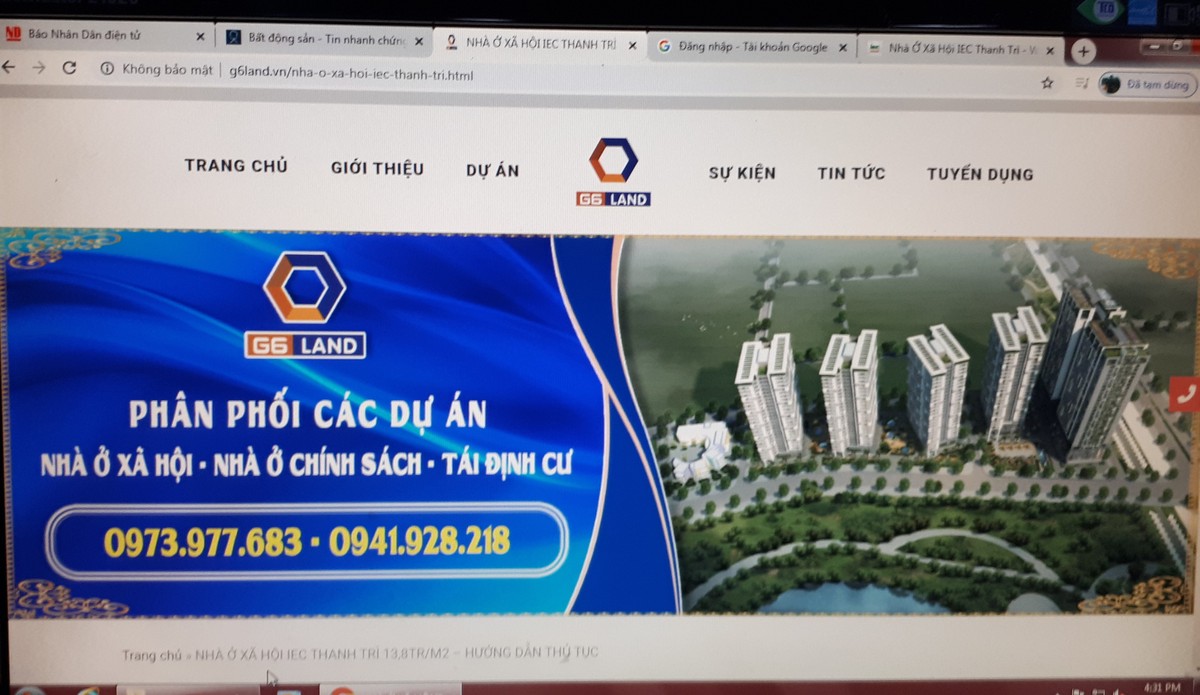 Nhập nhèm mua bán Dự án nhà ở Trang Chủ KL99Com Số 1 Link Đăng Ký KL999 IEC: Sở Xây dựng Hà Nội nói gì? ảnh 1