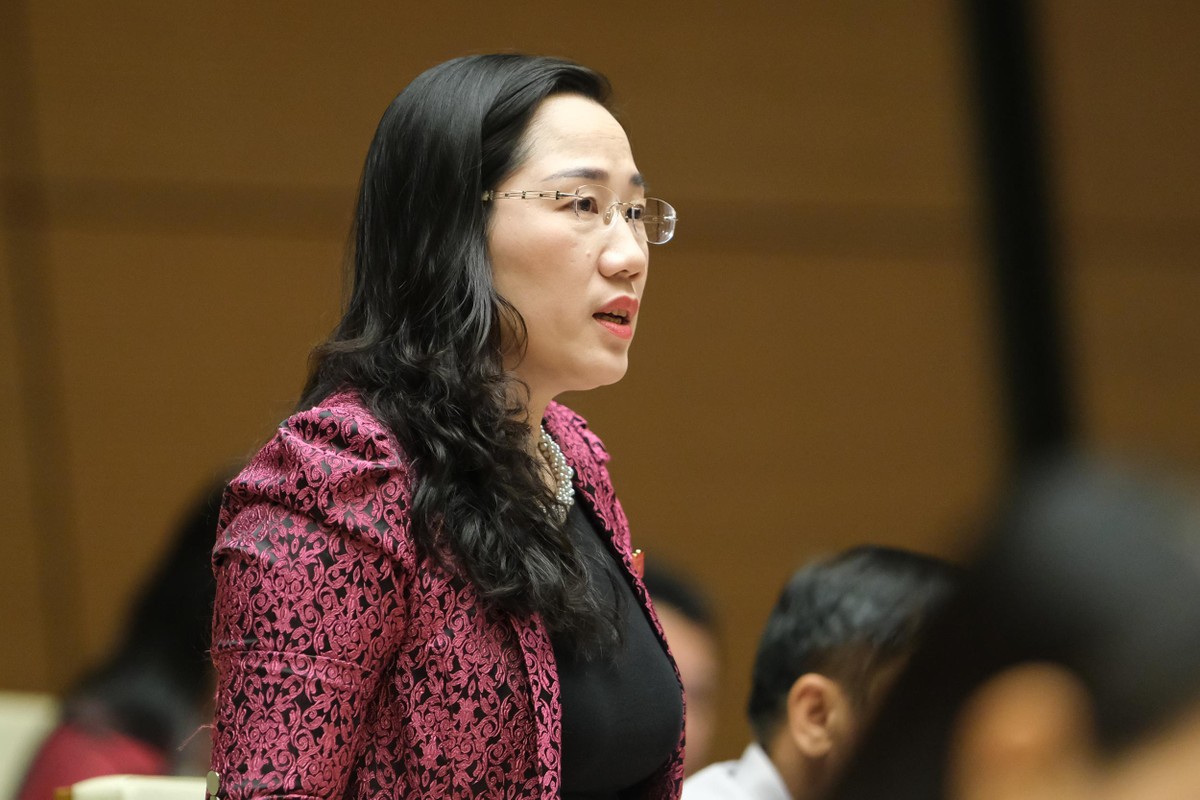 Đại biểu Nguyễn Thị Thủy (đoàn Bắc Kạn)