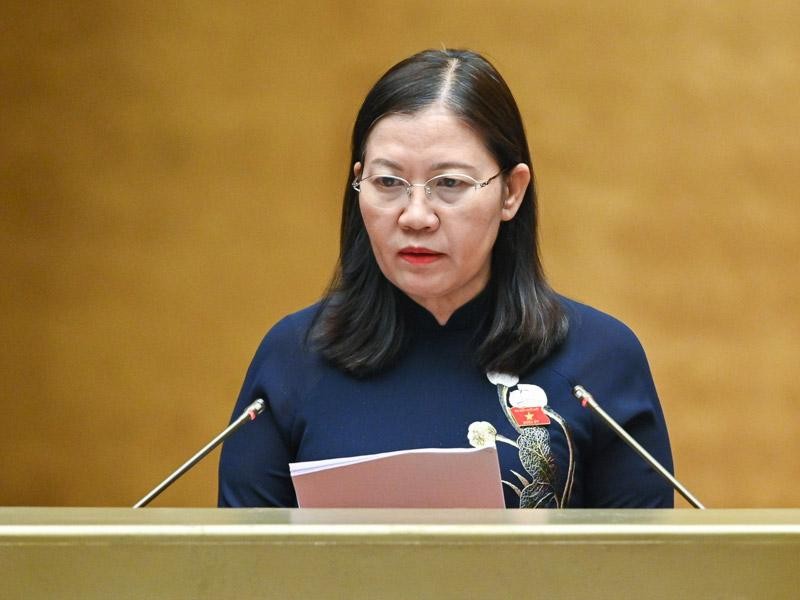 Chủ nhiệm Ủy ban Tư pháp Lê Thị Nga