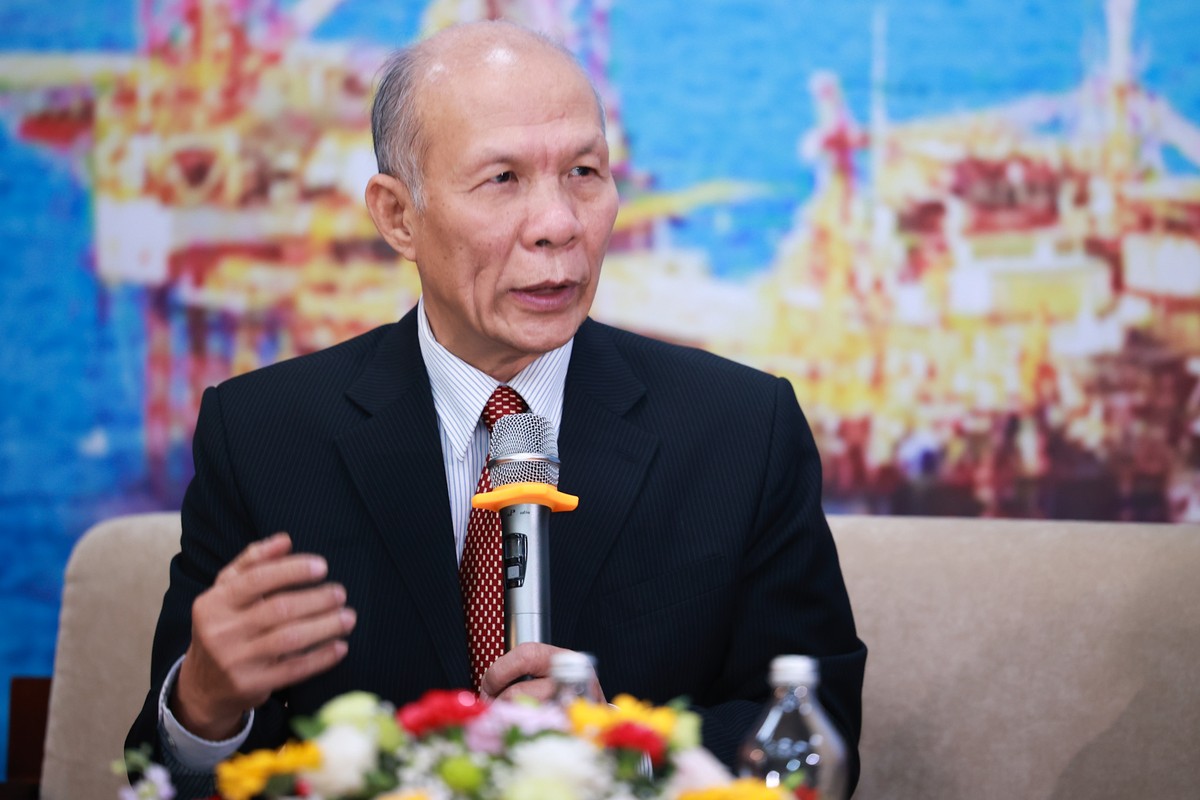 PGS TS Đinh Trọng Thịnh, Giảng viên cao cấp, Học viện Kl991.com nạp rút nhanh. (Ảnh: Đình Hải)