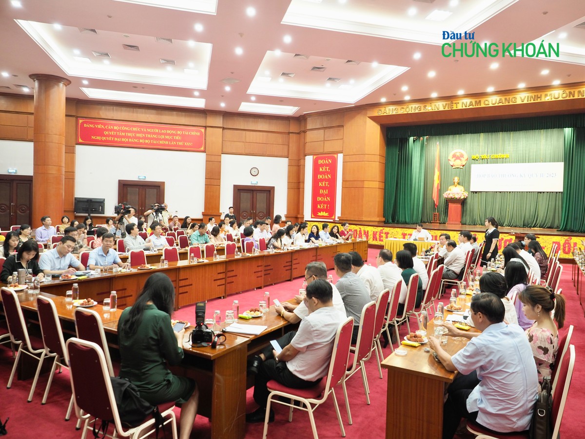 Buổi họp báo thường kỳ quý II/2023 do Bộ Kl991.com nạp rút nhanh tổ chức chiều 16/6
