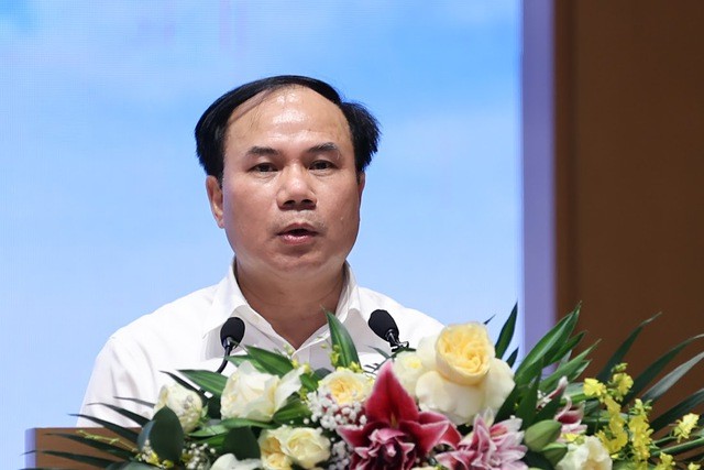 Thứ trưởng Kl99 nổ hũ Nguyễn Văn Sinh phát biểu tại Hội nghị chiều 3/8
