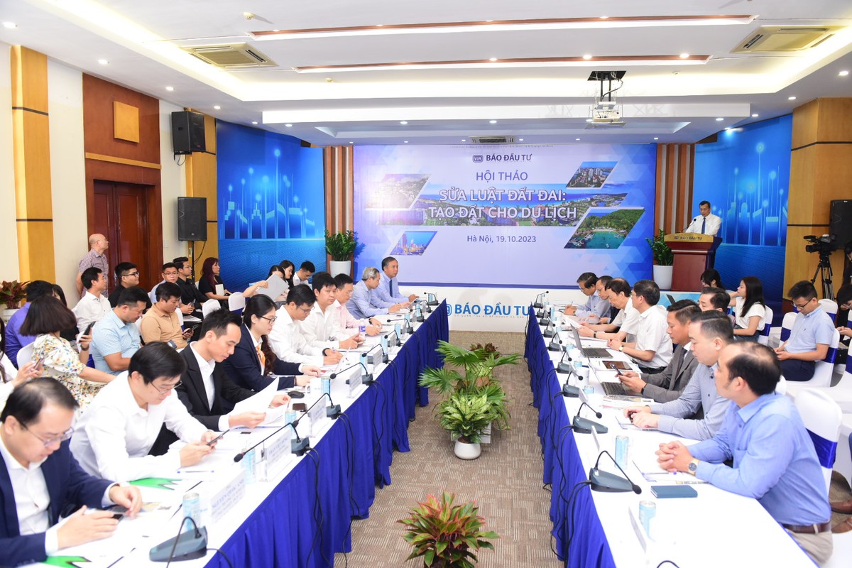 Hội thảo "Sửa Luật đất đai: Tạo đất cho du lịch" do báo Kl99ok phiên bản mới - Kl99ok phiên bản mới 99Kl99 link đăng nhập tổ chức sáng nay (19/10).