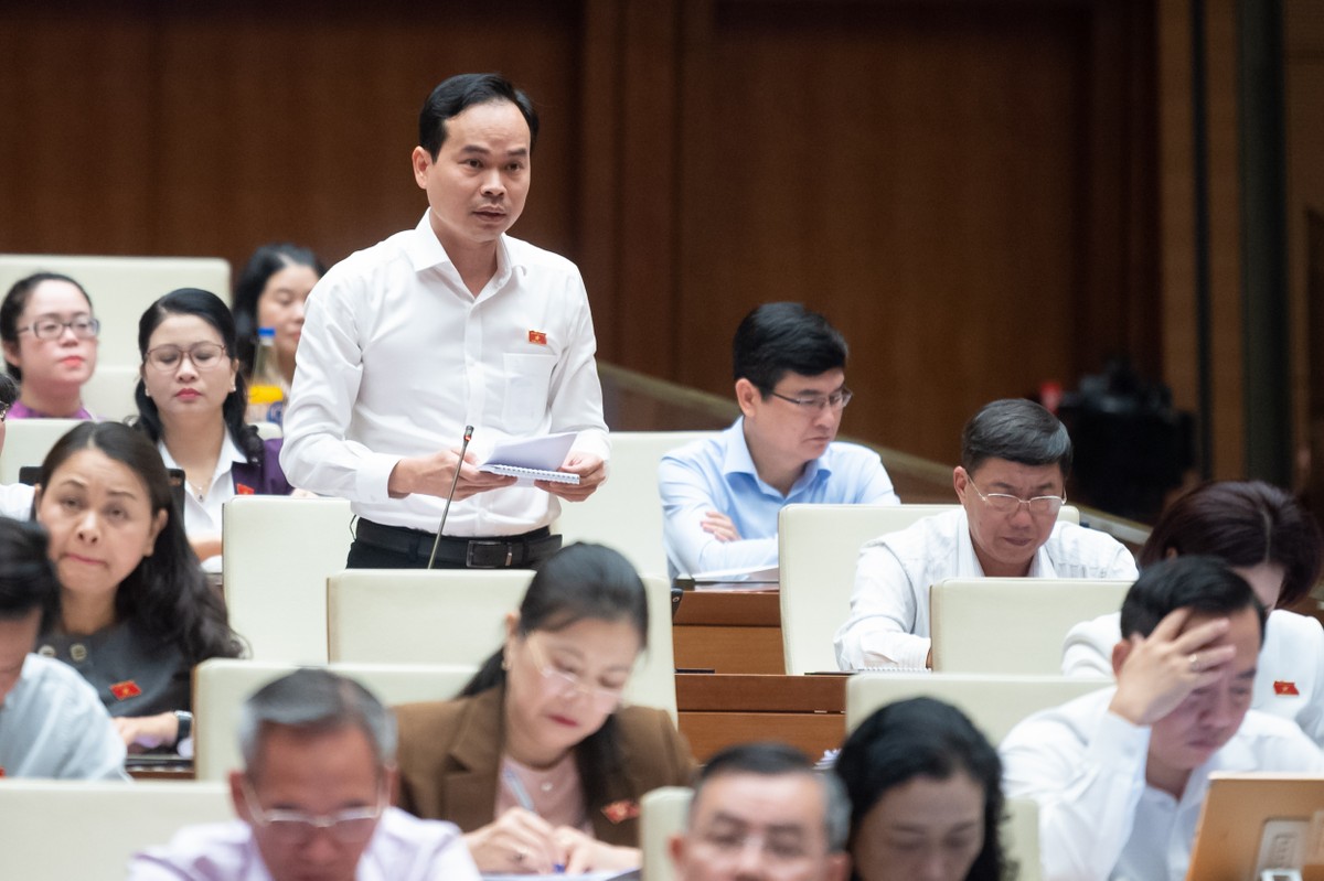 Đại biểu Nguyễn Duy Minh (đoàn TP. Đà Nẵng)